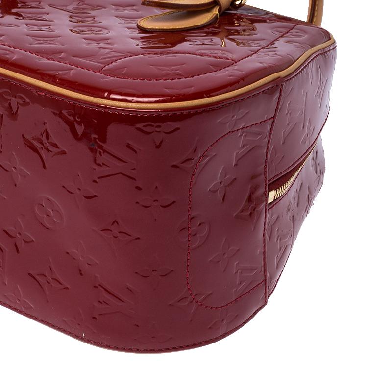 Louis Vuitton Pomme D’amour Monogram Vernis Summit Drive Bag 3