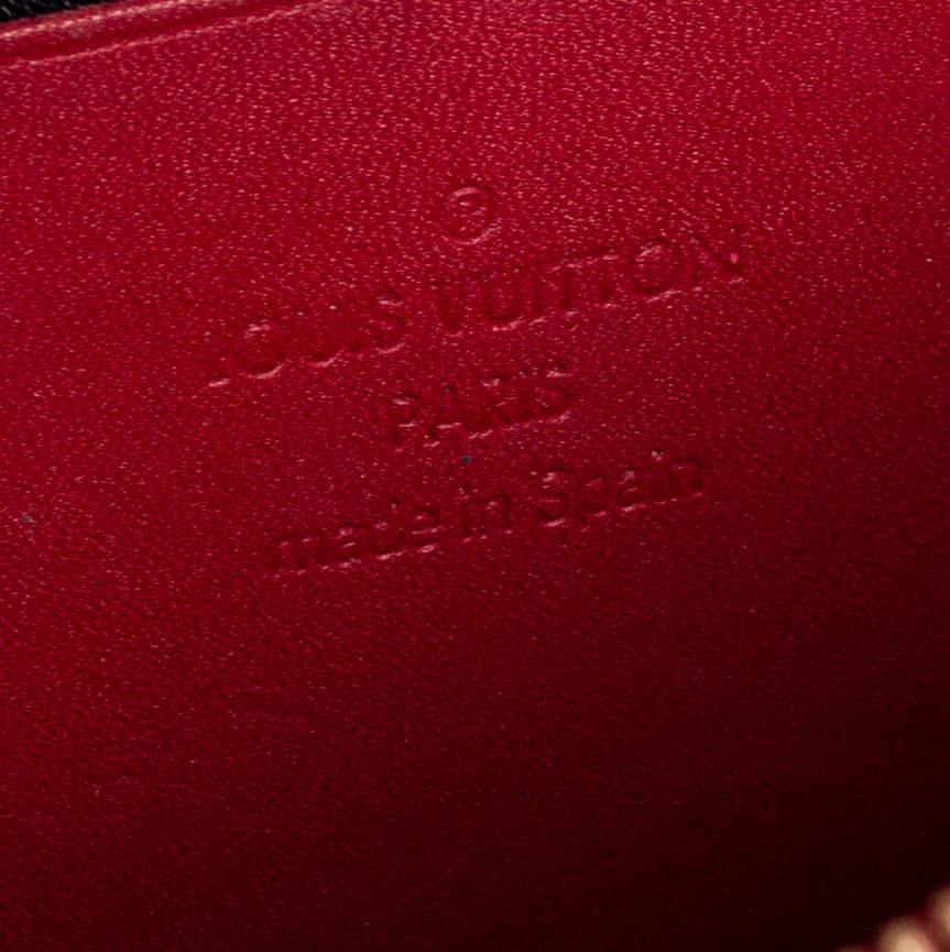 Women's Louis Vuitton Pomme D’amour Monogram Vernis Zippy Wallet For Sale