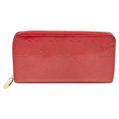 Louis Vuitton Pomme D’amour Monogram Vernis Zippy Wallet
