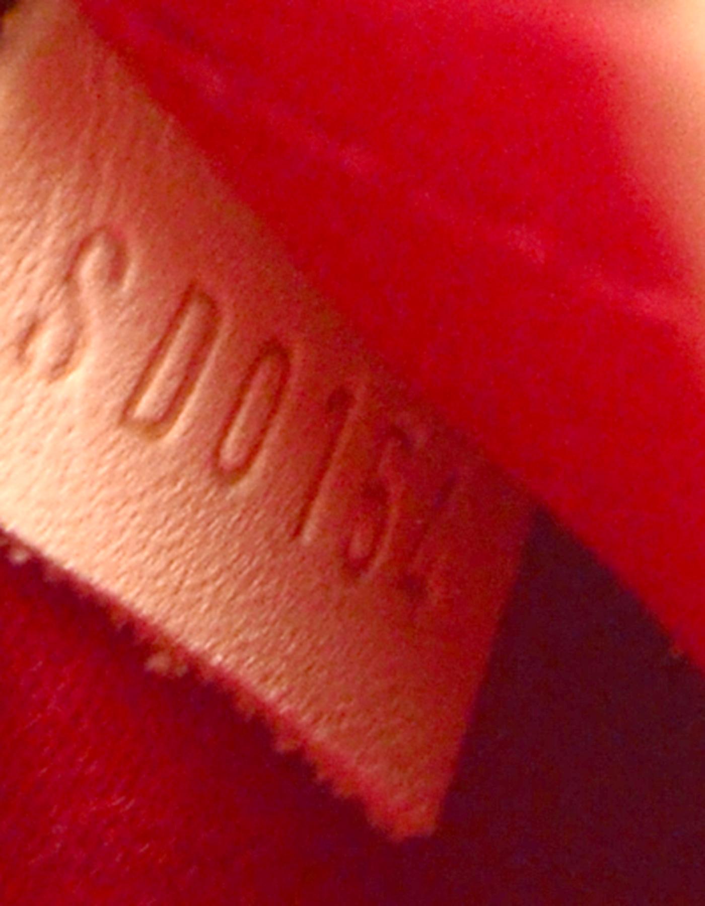 Louis Vuitton Pomme d'Amour Red Monogram Vernis Alma BB Bag W/ Crossbody Strap 5