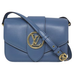 Louis Vuitton Pont 9 Blue Orage Crossbody Bag