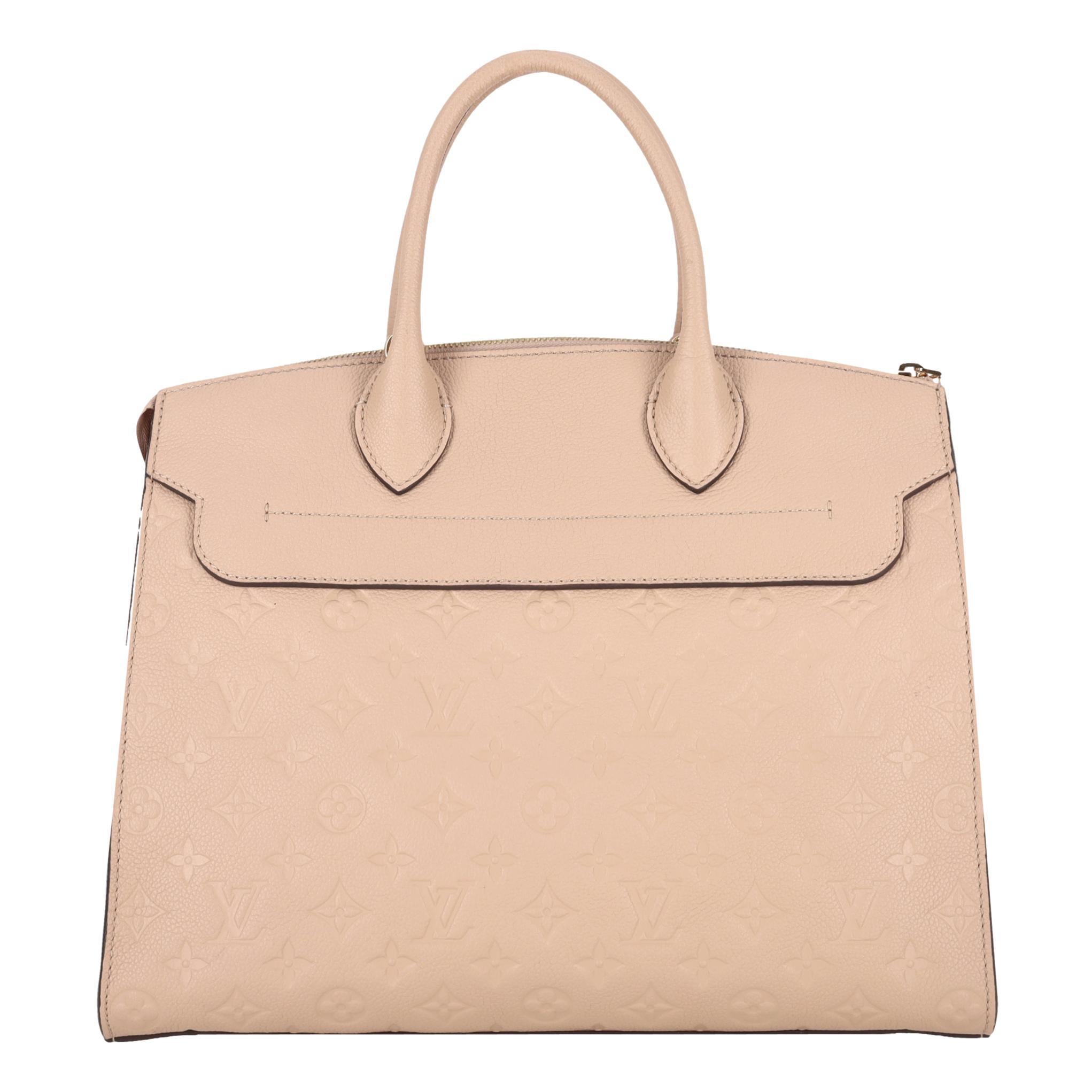 Louis Vuitton Pont Neuf Dune Monogram Empreinte Leather GM Bag Pour femmes en vente