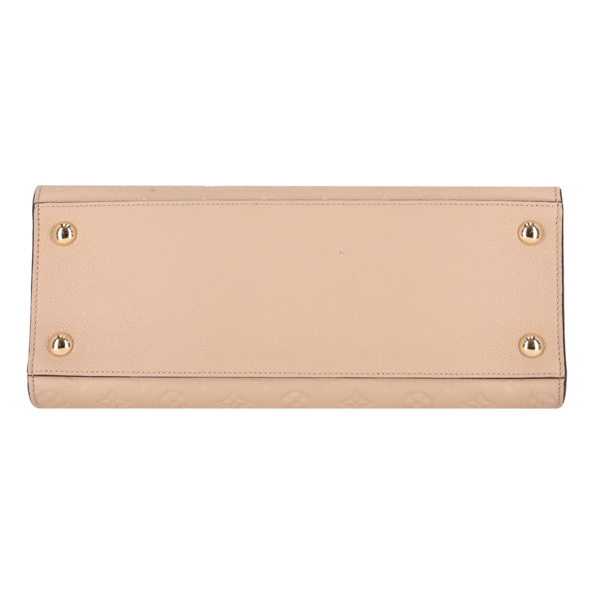 Louis Vuitton Pont Neuf Dune Monogram Empreinte Leather GM Bag en vente 1