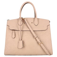 Beige Top Handle Bags