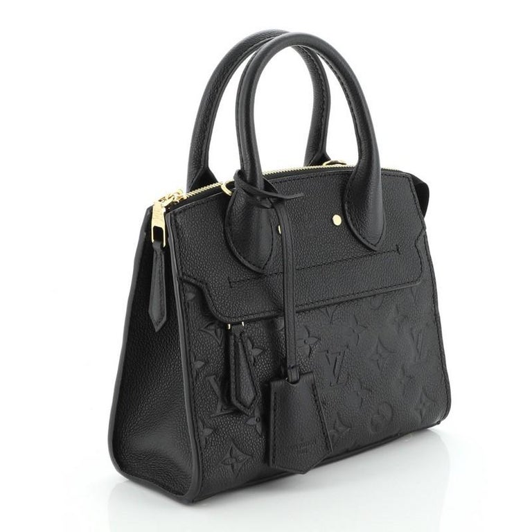 Louis Vuitton Pont Neuf Handbag Monogram Empreinte Leather Mini For Sale at 1stdibs