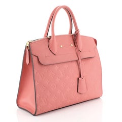 Louis Vuitton Pont Neuf Handbag Monogram Empreinte Leather MM