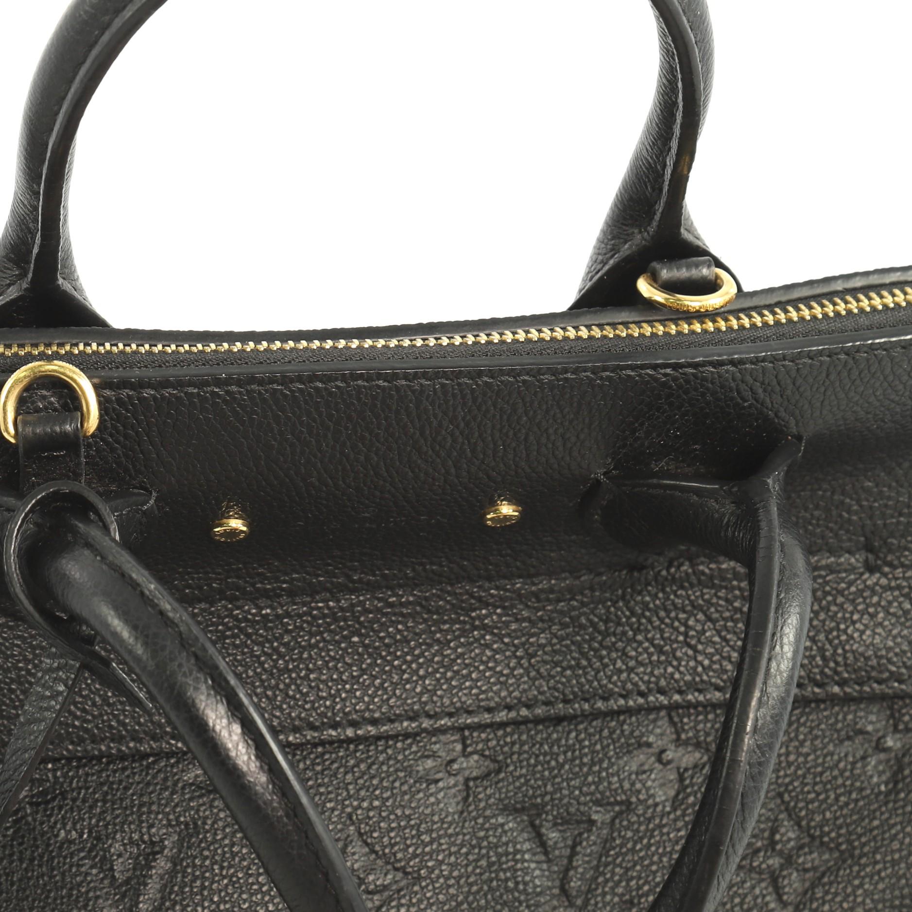 Women's Louis Vuitton Pont Neuf Handbag Monogram Empreinte Leather MM