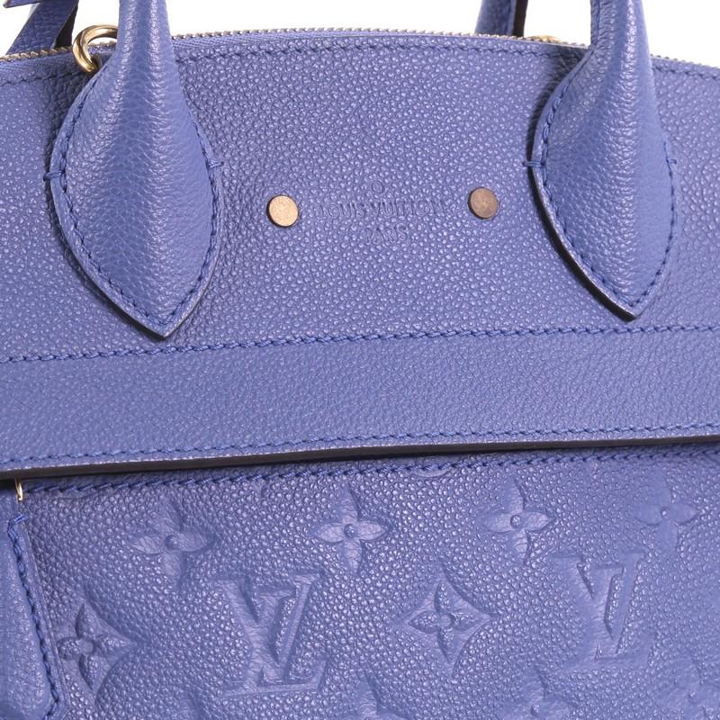 Louis Vuitton Pont Neuf Handbag Monogram Empreinte Leather MM 2