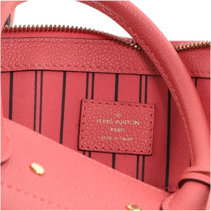 Louis Vuitton Pont Neuf Handbag Monogram Empreinte Leather MM 3