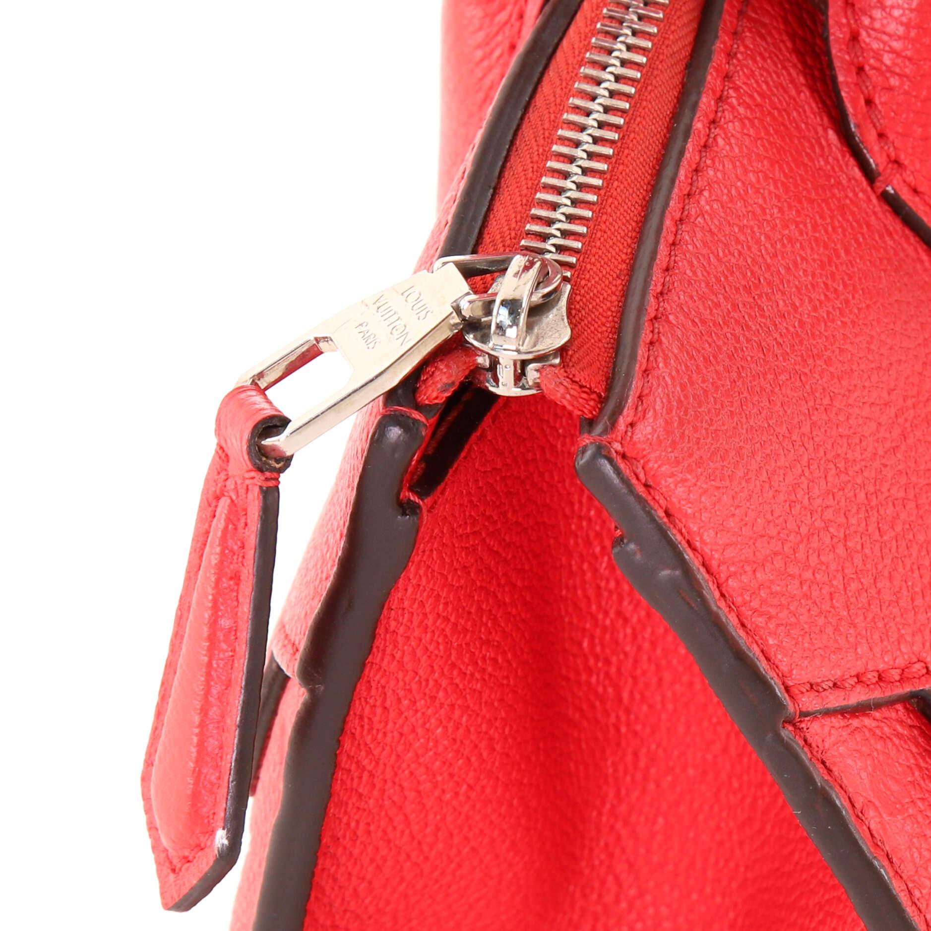 Louis Vuitton Pont Neuf Handbag Monogram Empreinte Leather MM 1