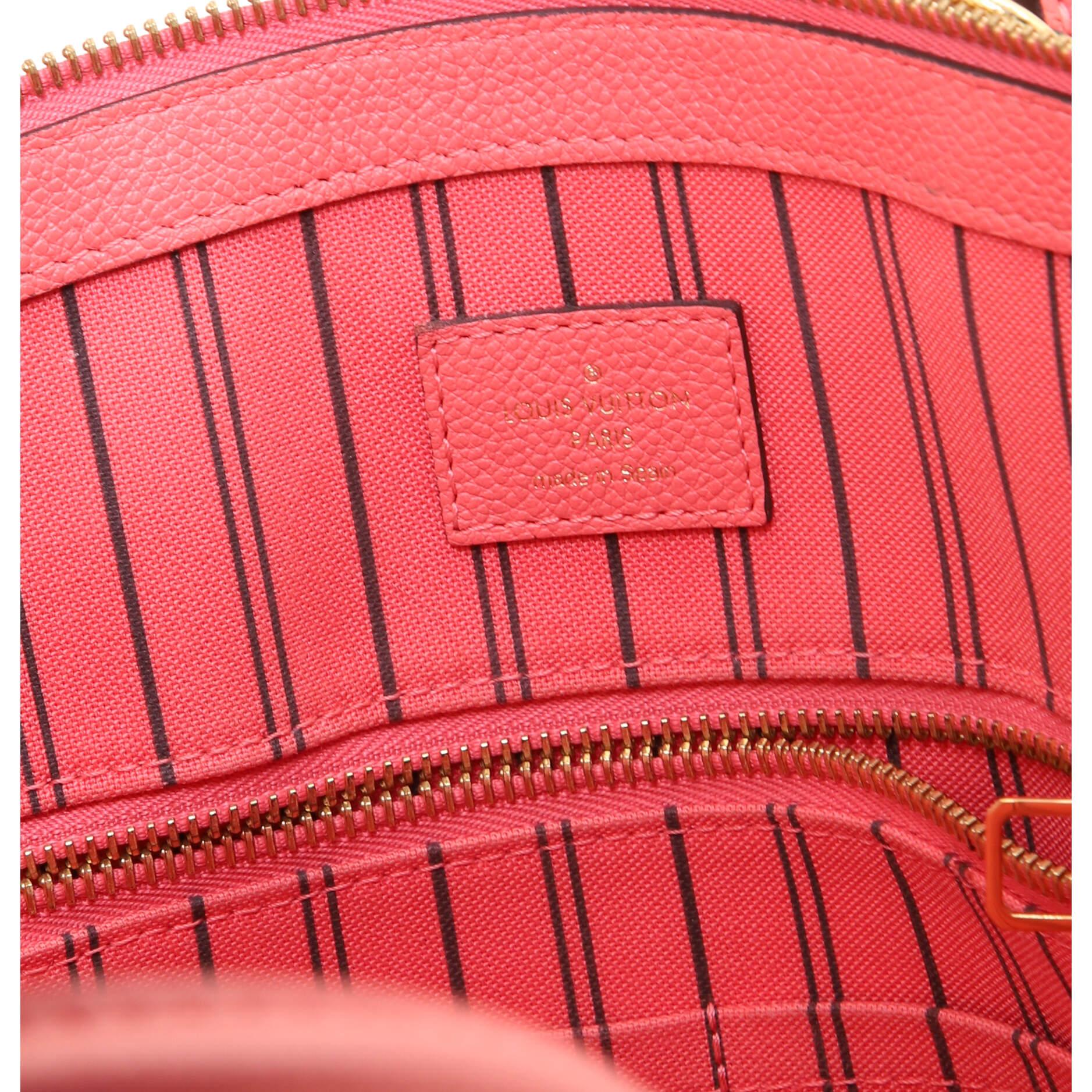 Louis Vuitton Pont Neuf Handbag Monogram Empreinte Leather MM 4