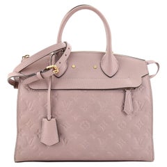 Louis Vuitton Pont Neuf Handbag Monogram Empreinte Leather MM