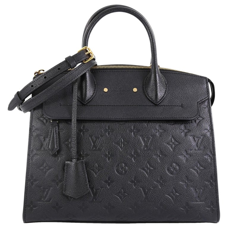 Louis Vuitton Pont Neuf Handbag Monogram Empreinte Leather MM at 1stdibs