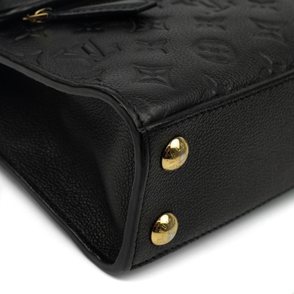 LOUIS VUITTON, Pont Neuf Mini aus schwarzem Leder 6