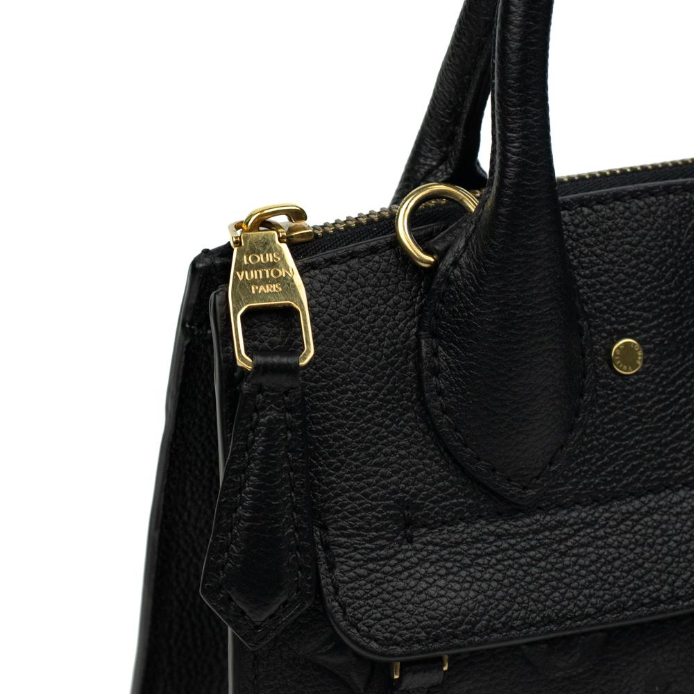 LOUIS VUITTON, Pont Neuf Mini aus schwarzem Leder 3