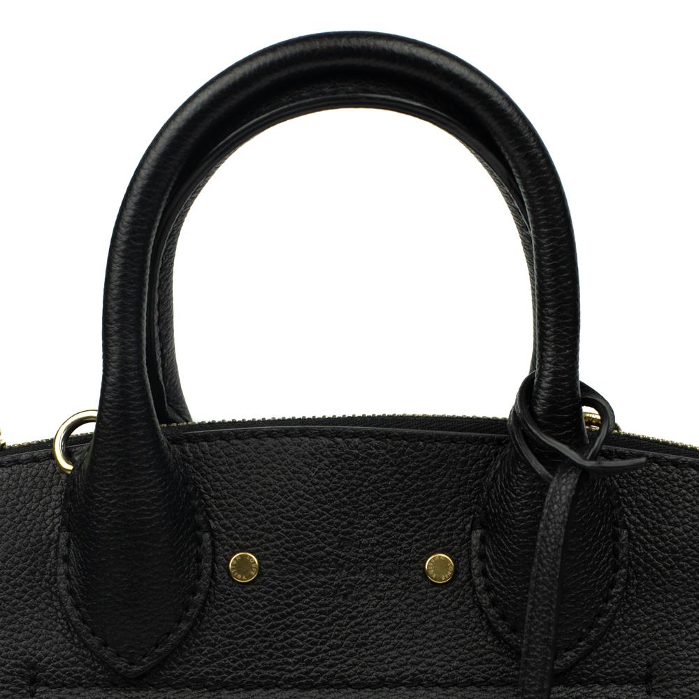 LOUIS VUITTON, Pont Neuf Mini aus schwarzem Leder 4
