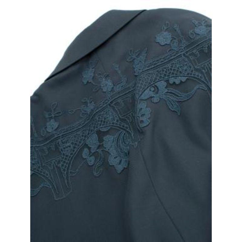 Louis Vuitton Pont Neuf & Notre Dame Embroidered Double Breasted Blazer For Sale 3