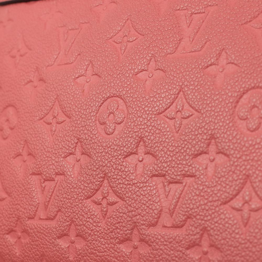 LOUIS VUITTON pont neuf Shoulder bag in Pink Leather 6