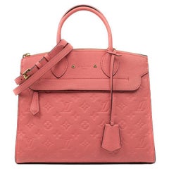 LOUIS VUITTON pont neuf Shoulder bag in Pink Leather