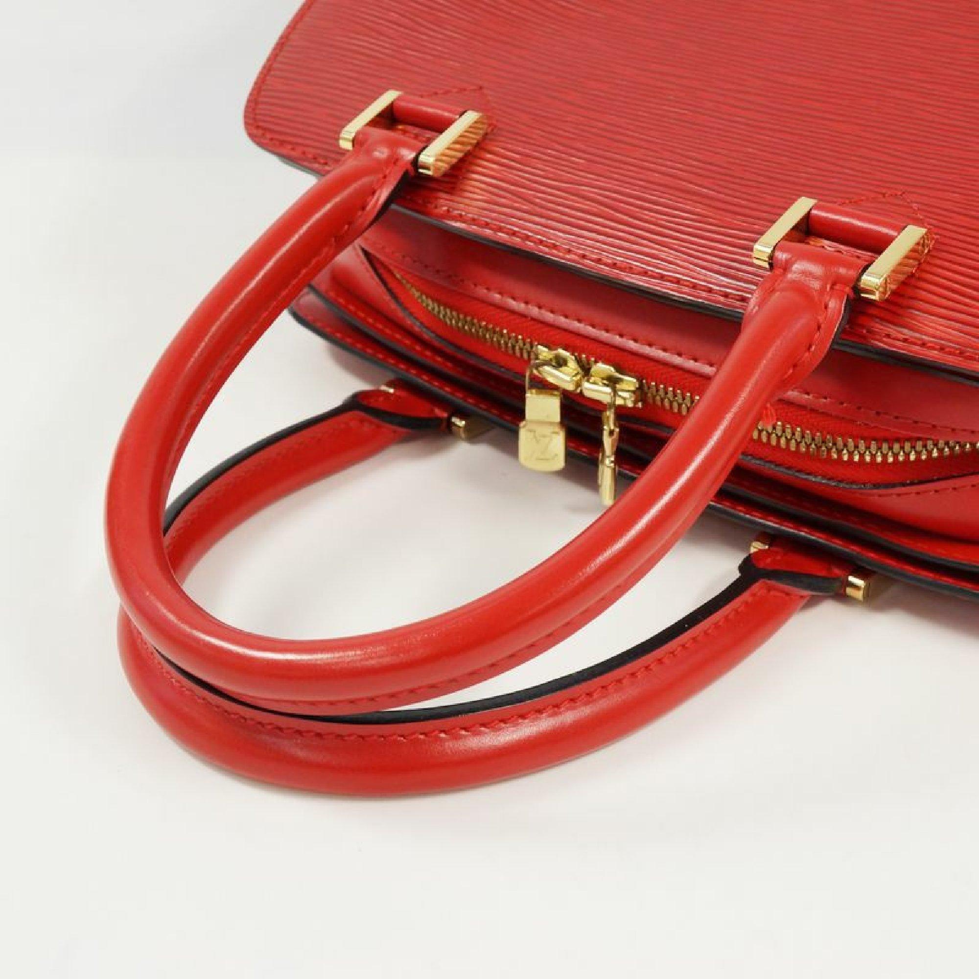 LOUIS VUITTON Pont Neuf Womens handbag M52057 castilian red 2