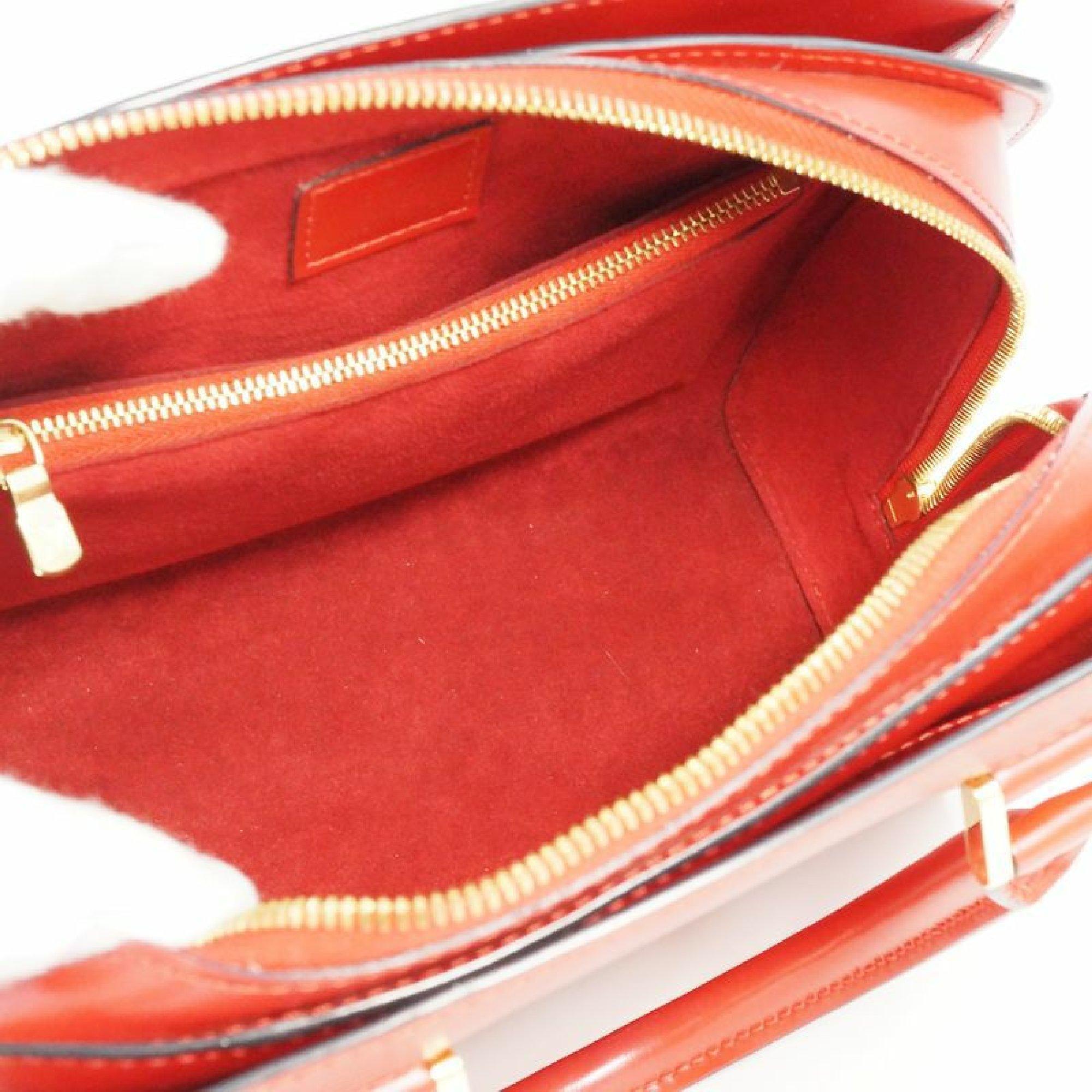 LOUIS VUITTON Pont Neuf Womens handbag M52057 castilian red 3
