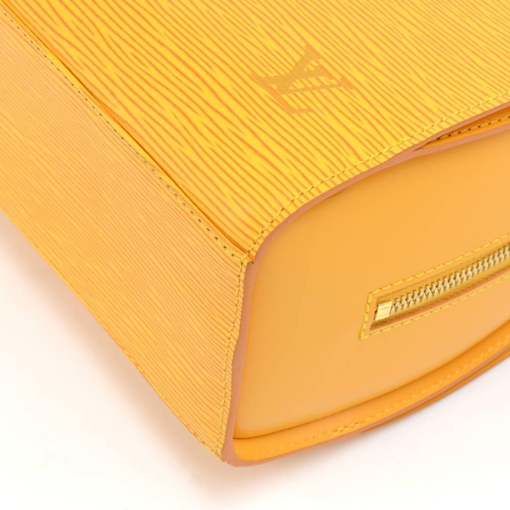 Louis Vuitton Pont Neuf Yellow Epi Leather Hand Bag  3