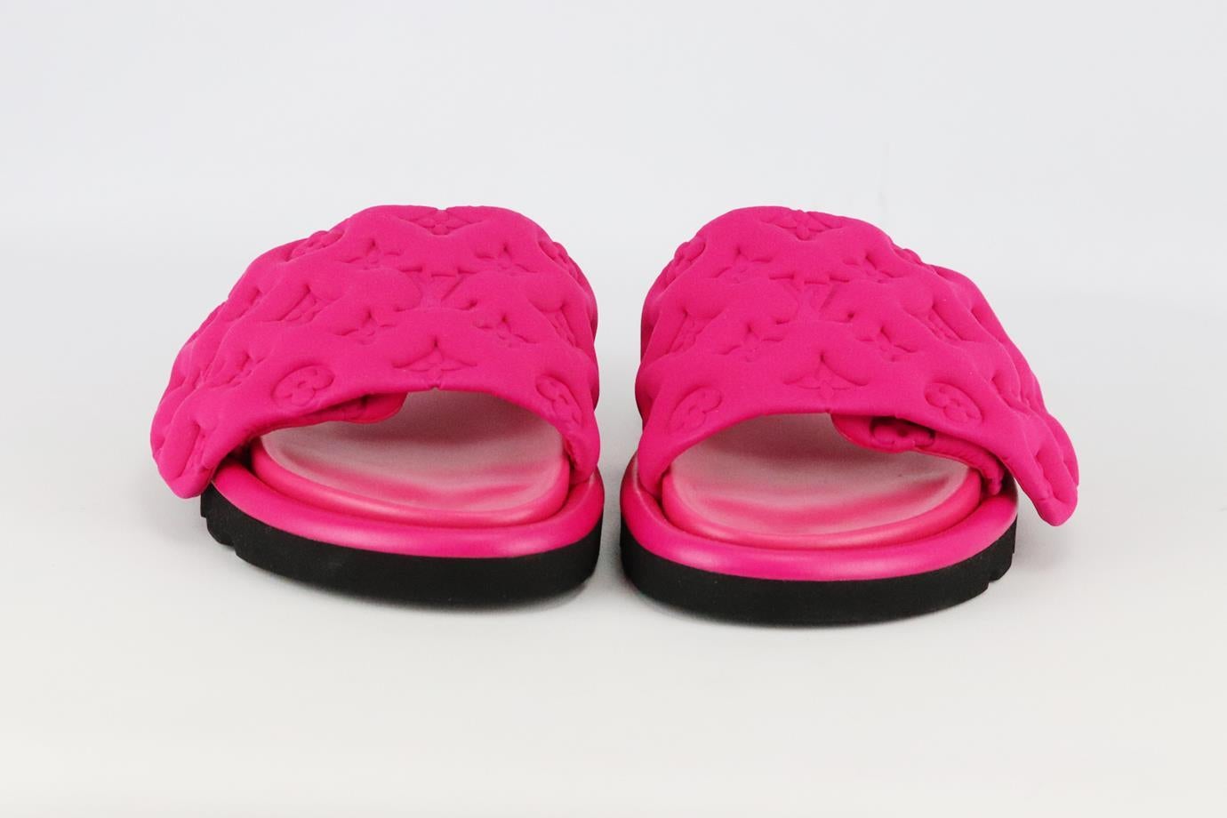 Louis Vuitton Pillow Slides - For Sale on 1stDibs