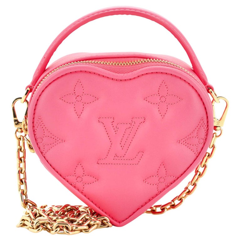 louis vuitton heart shaped purse