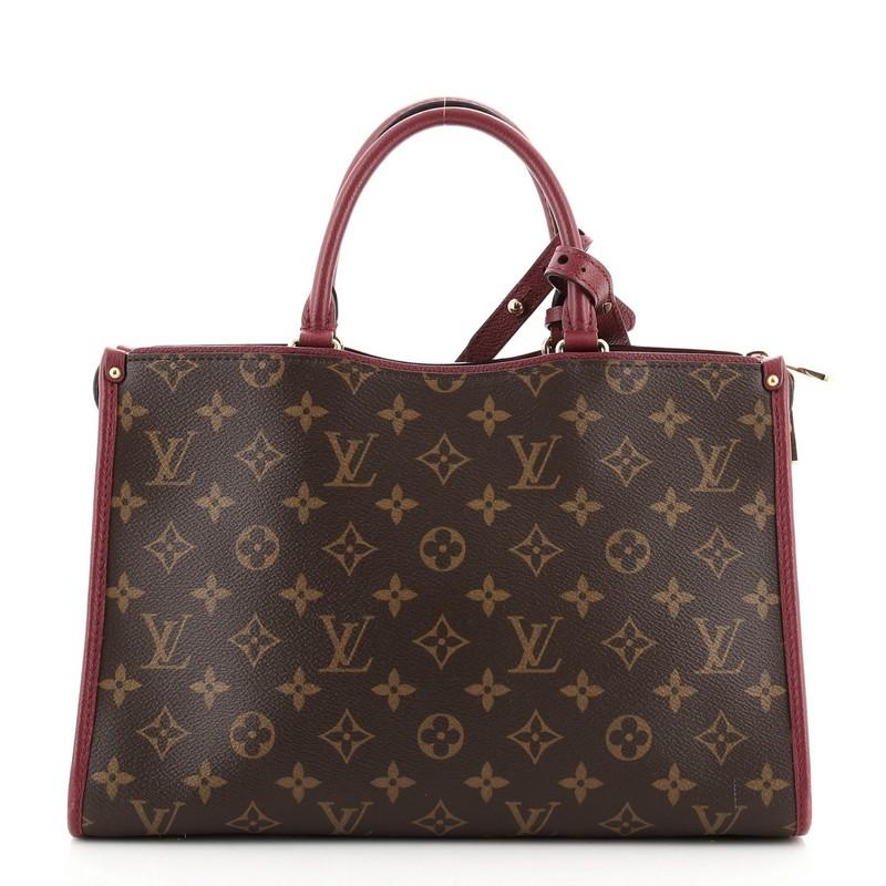 Black Louis Vuitton Popincourt NM Handbag Monogram Canvas PM