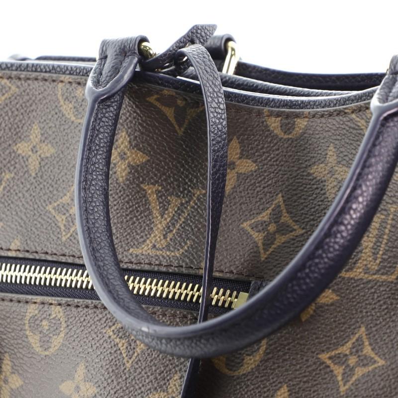 Louis Vuitton Popincourt NM Handtasche Monogramm Segeltuch PM 2