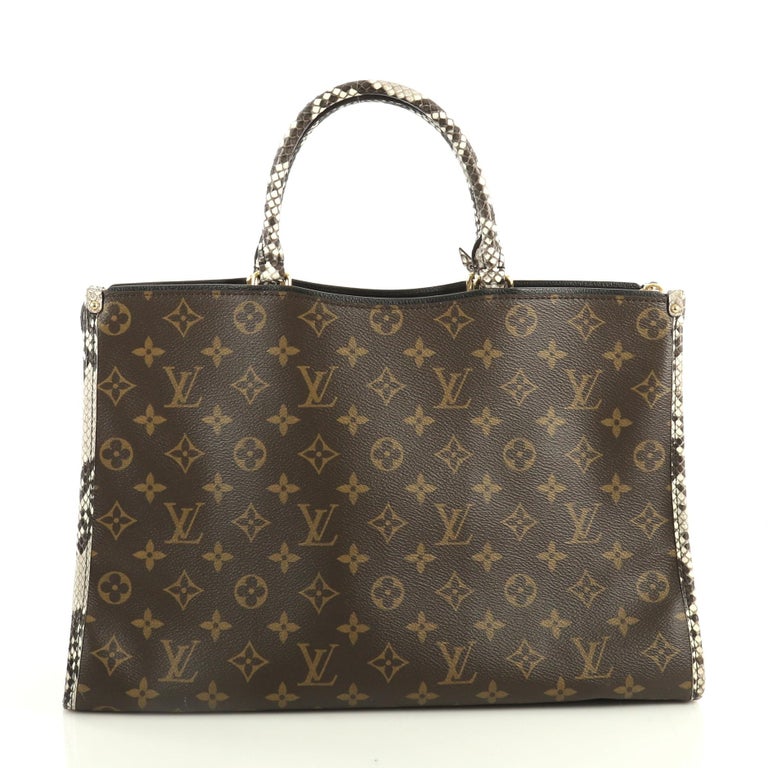 Louis Vuitton Python Bandoulière Strap - Brown Bag Accessories