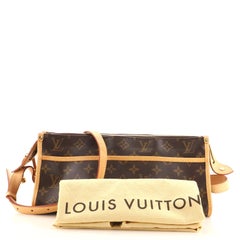 Louis Vuitton Popincourt Shoulder Bag Monogram Canvas Long