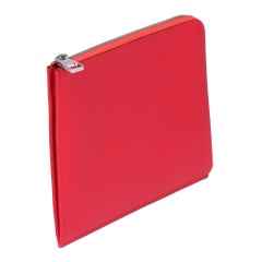 Louis Vuitton POPPY CALFSKIN LEATHER POCHETTE JULES PM