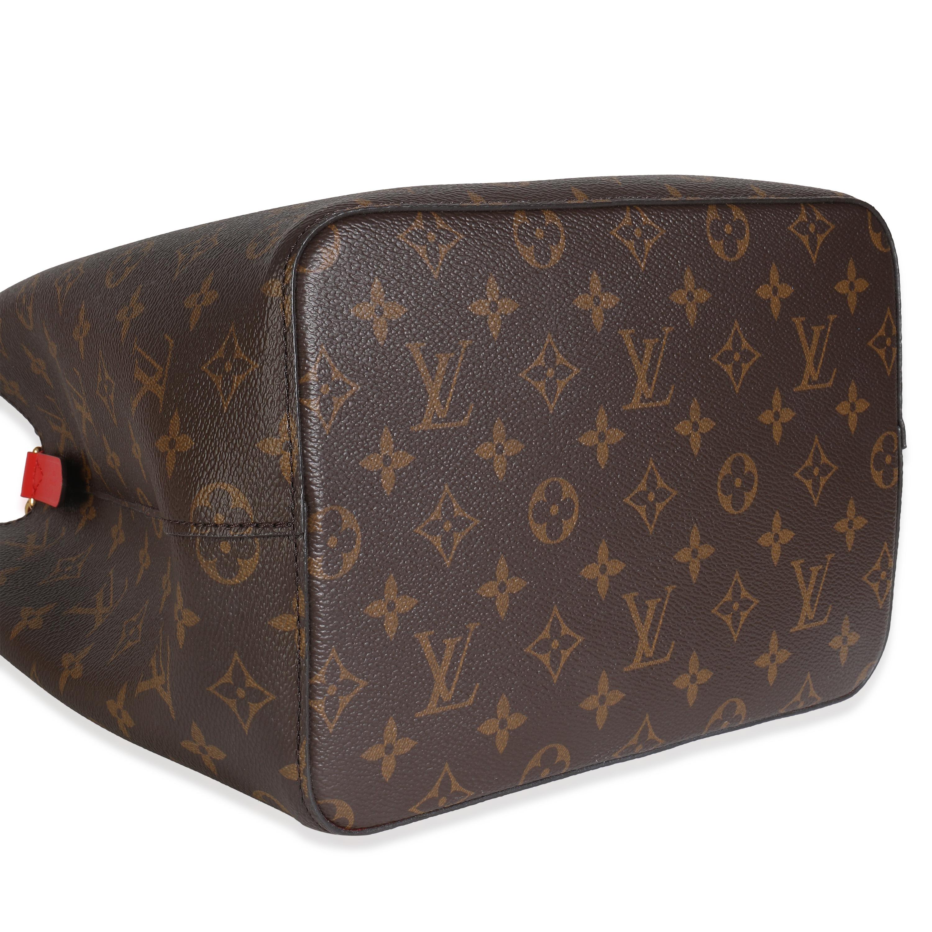 Louis Vuitton Poppy Monogram Tela NeoNoe MM in vendita 2