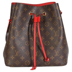 Louis Vuitton Poppy Monogram Tela NeoNoe MM