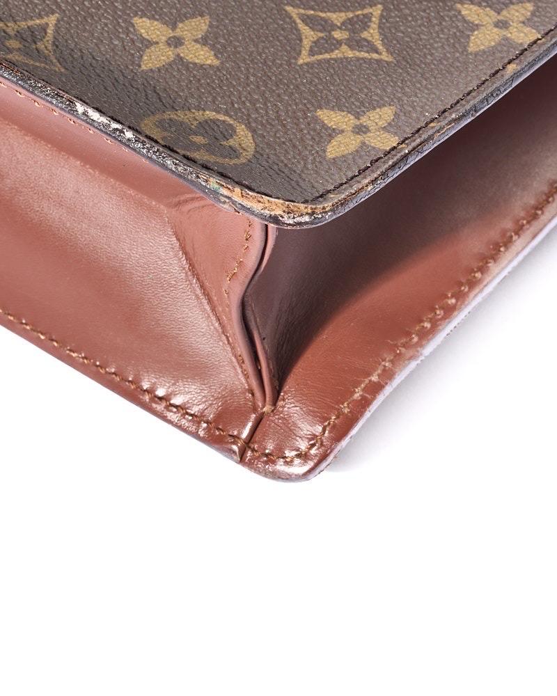 Louis Vuitton Portadocumenti Serviette Monogram Borsa LAvoro For Sale 10
