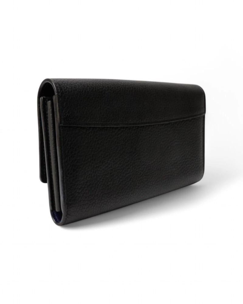 Louis Vuitton Portafoglio Capucines Taurillon Pelle Nero For Sale 1