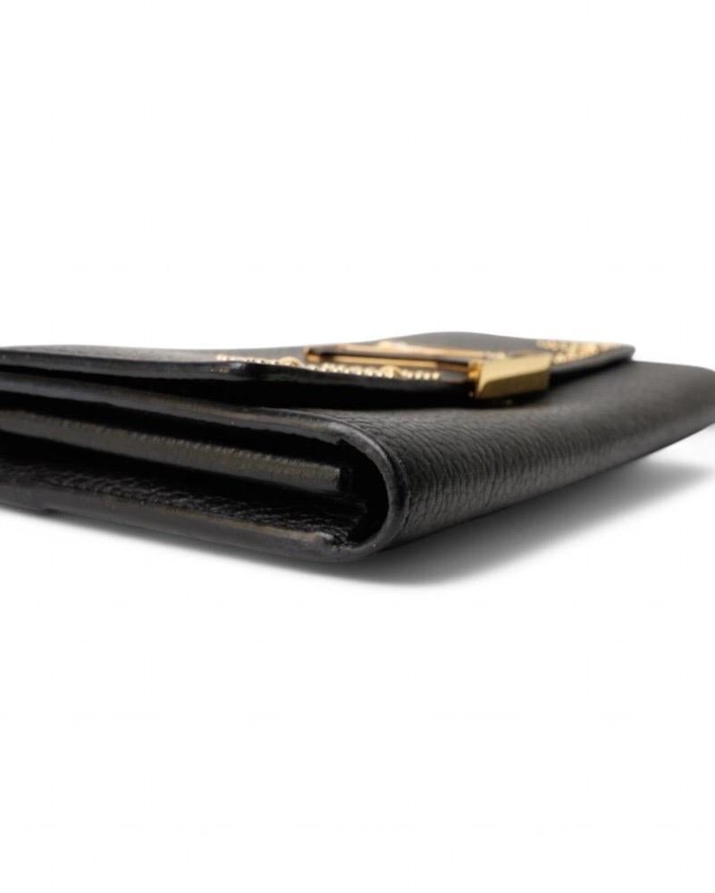 Louis Vuitton Portafoglio Capucines Taurillon Pelle Nero For Sale 3
