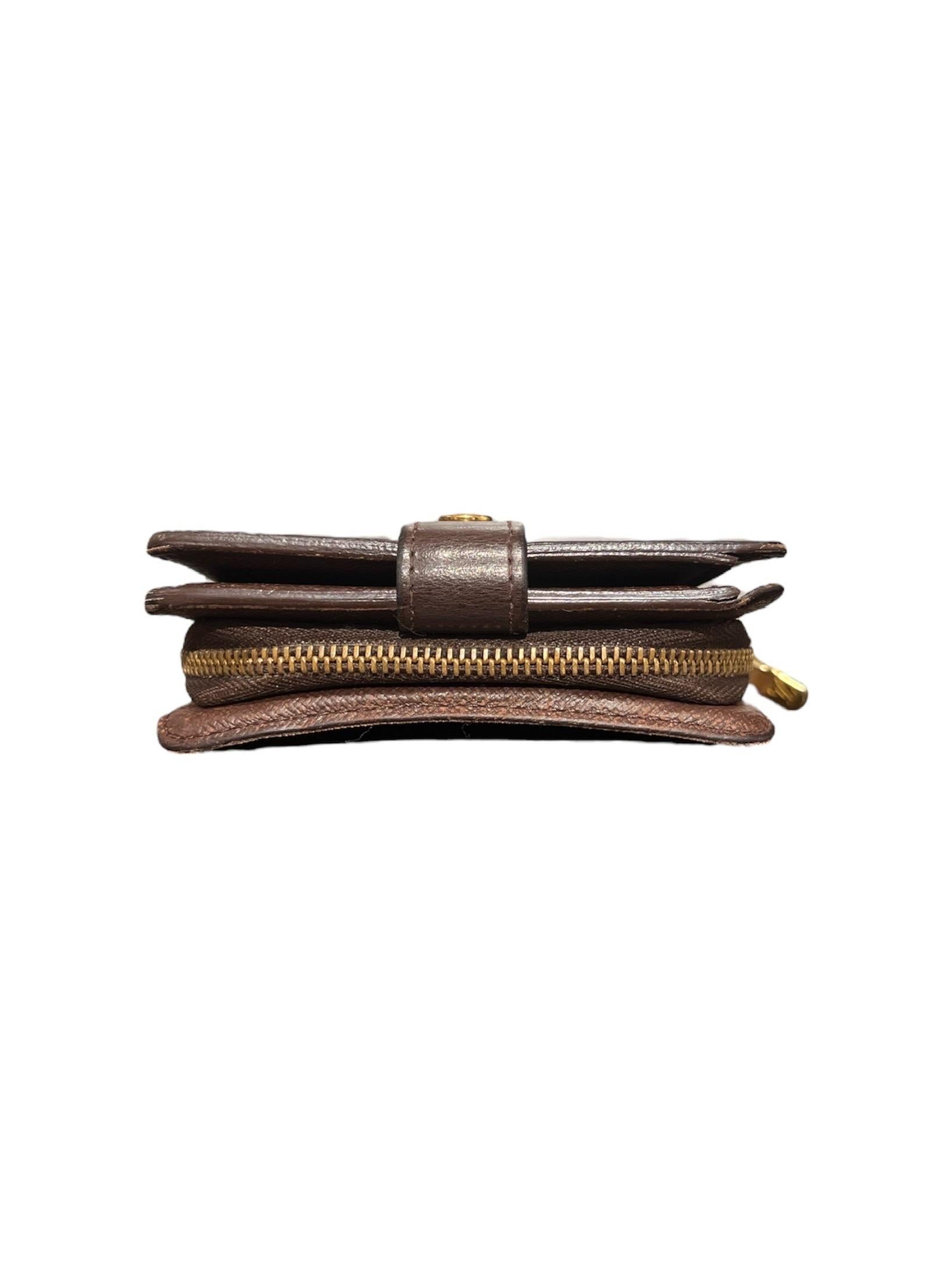 Louis Vuitton Portafoglio Zippy Compact Damier For Sale 1