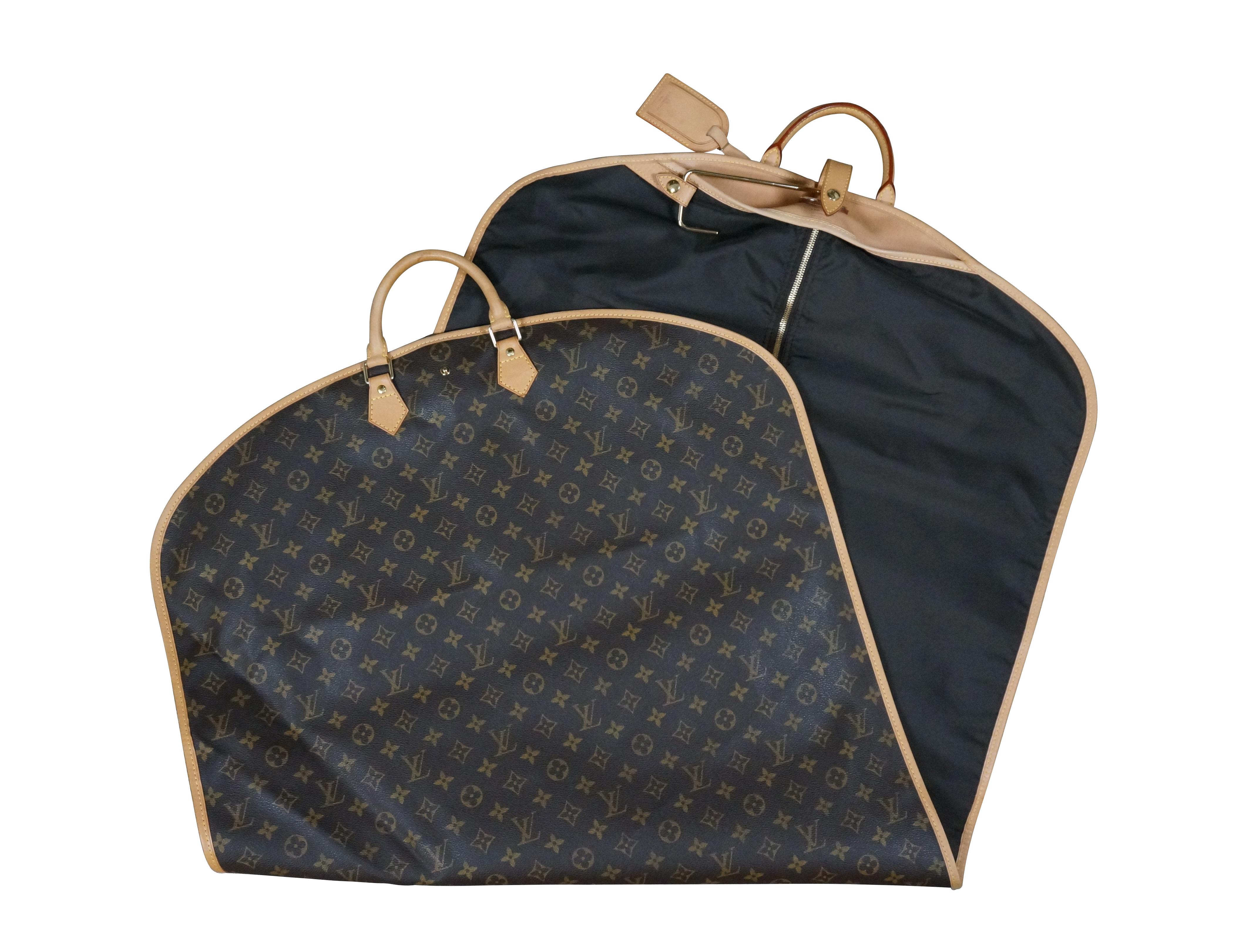 Modern Louis Vuitton Porte Avi LV Monogram Garment Suit Travel Bag Cover & Hangers