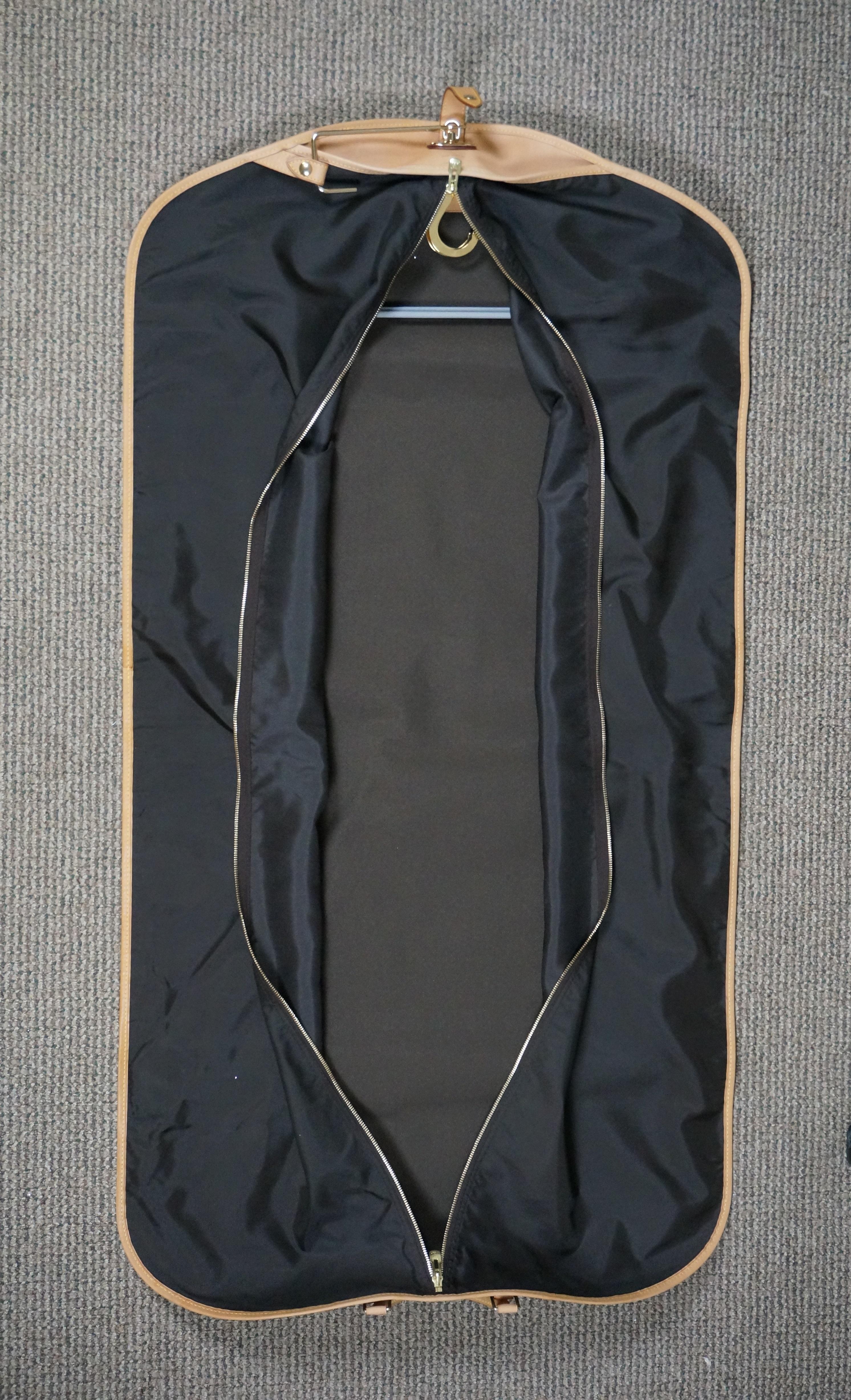 Louis Vuitton Porte Avi LV Monogram Garment Suit Travel Bag Cover & Hangers 1