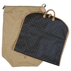 Louis Vuitton Porte Avi LV Monogram Garment Suit Travel Bag Cover & Hangers