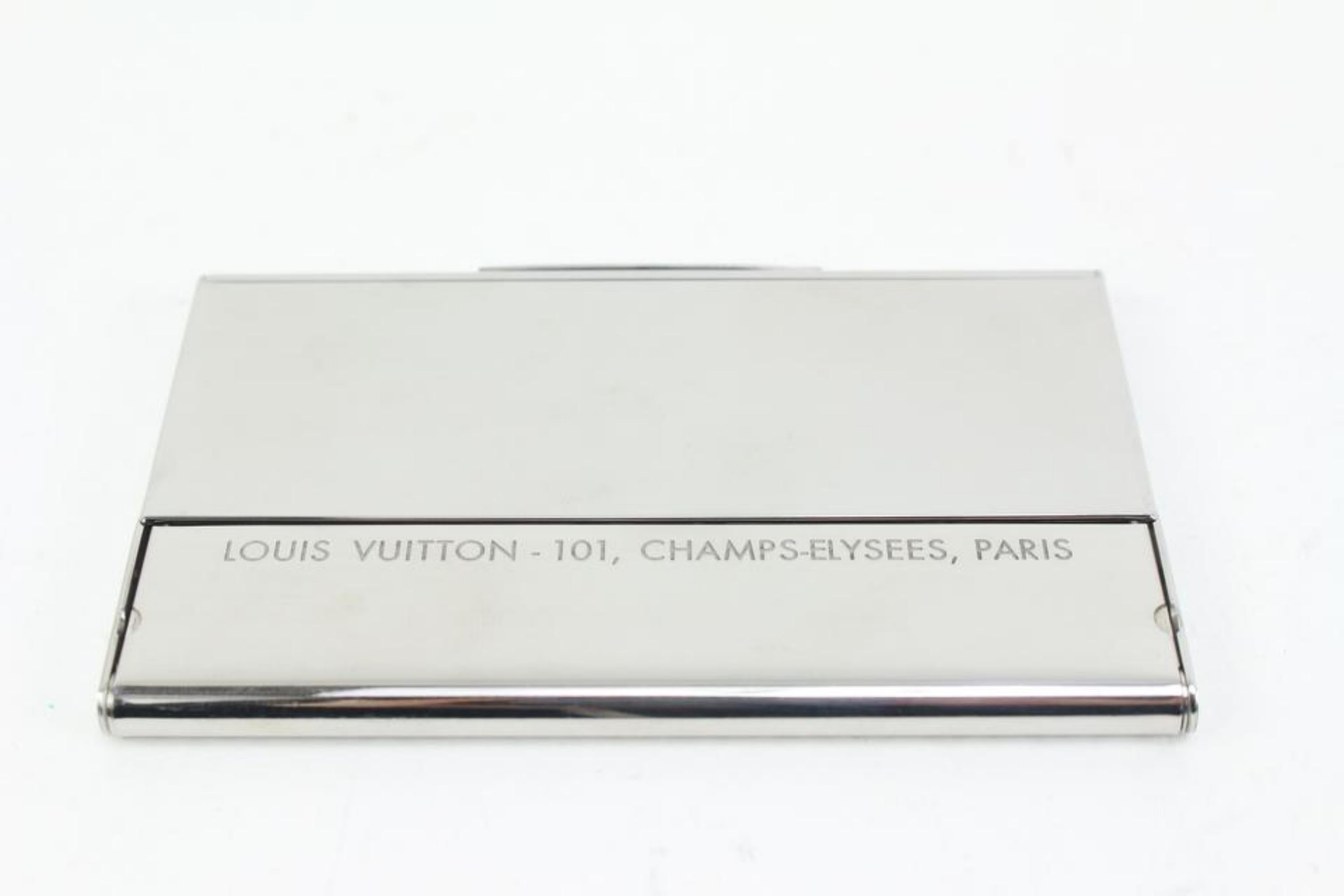 Women's Louis Vuitton Porte Carte Champs Elysees Business Card Holder 41lk64