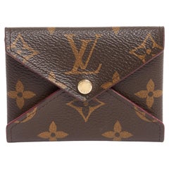 Louis Vuitton Porte Cartes Monnaie Kirigami LV Monogram Canvas Card Holder Purse