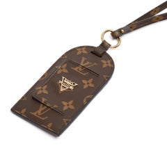 Louis Vuitton Porte Cartes Shades LV Monogram Canvas Card Holder on strap