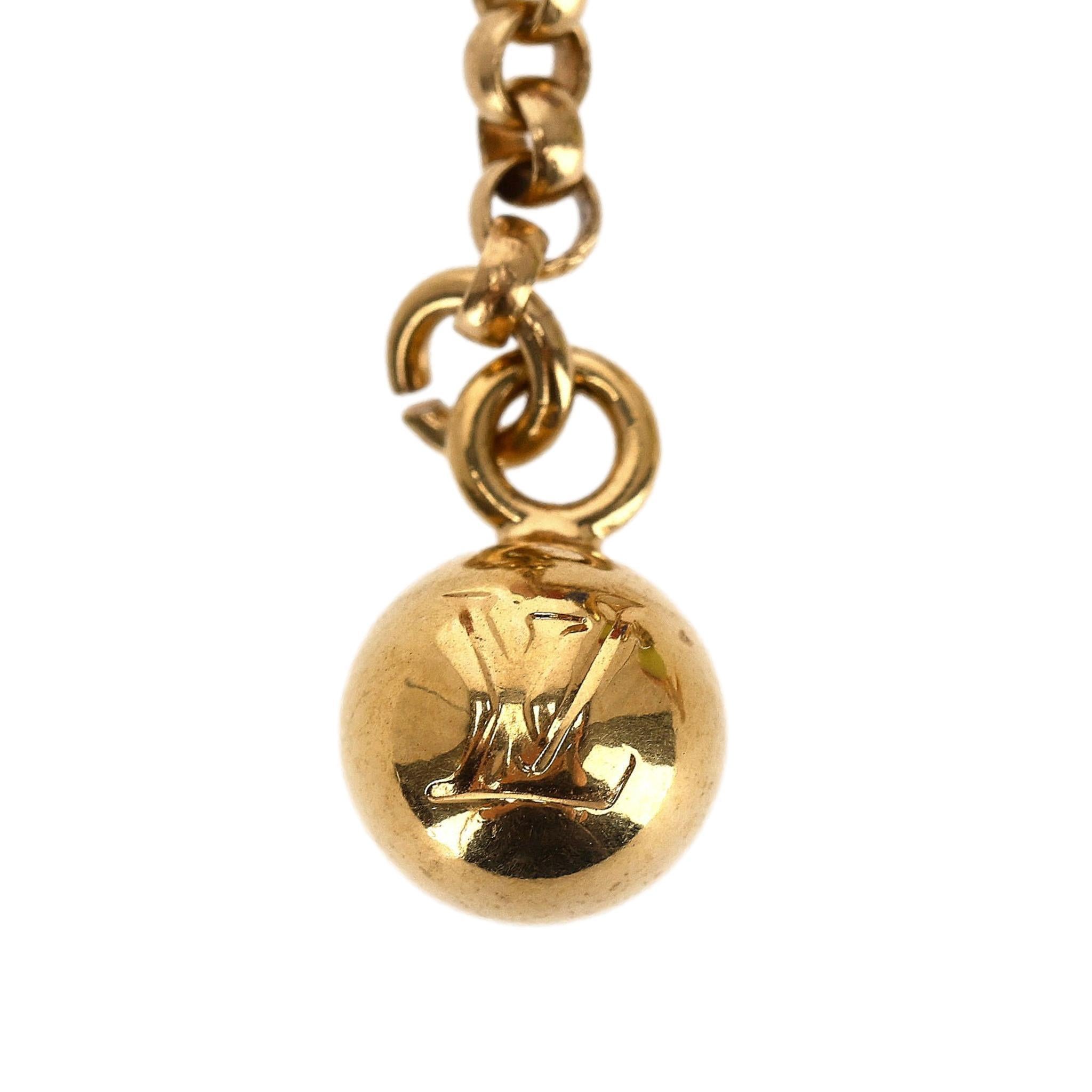 Louis Vuitton Porte Cles Grelot Bag Charm In Excellent Condition For Sale In London, GB