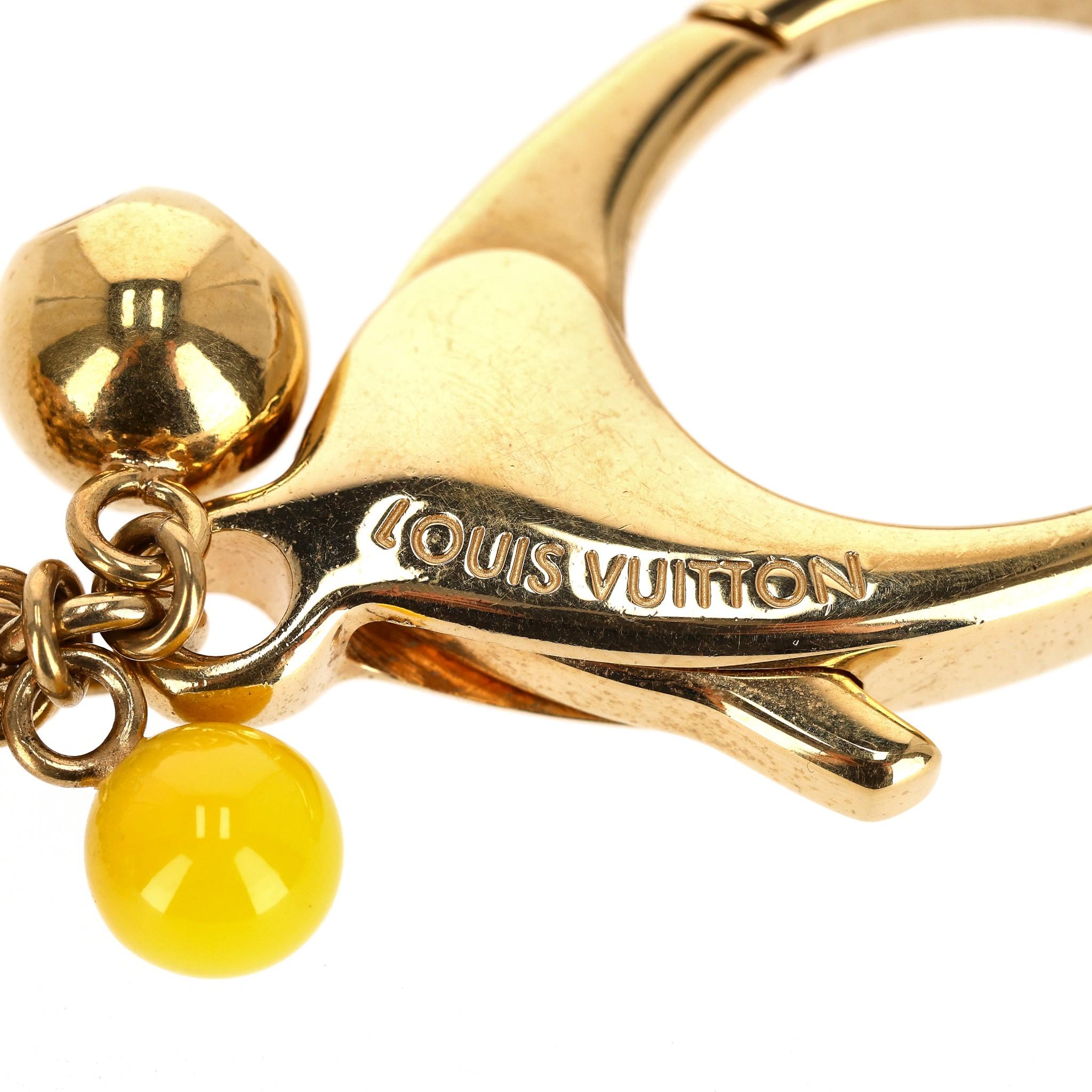 Louis Vuitton Porte Cles Grelot Bag Charm For Sale 1