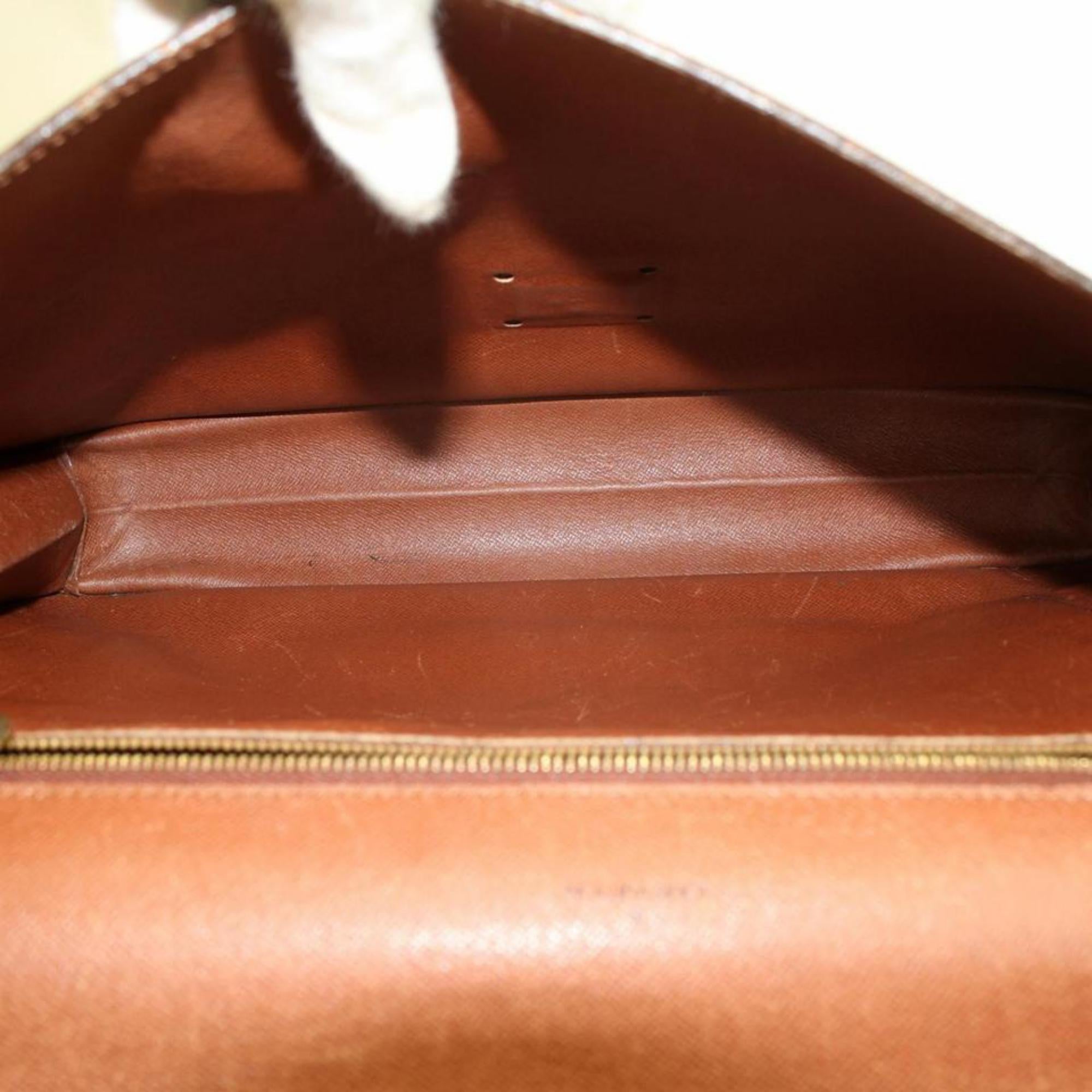 Black Louis Vuitton Porte  Conseiller Porte-documents Bandouliere 869924  Laptop Bag For Sale