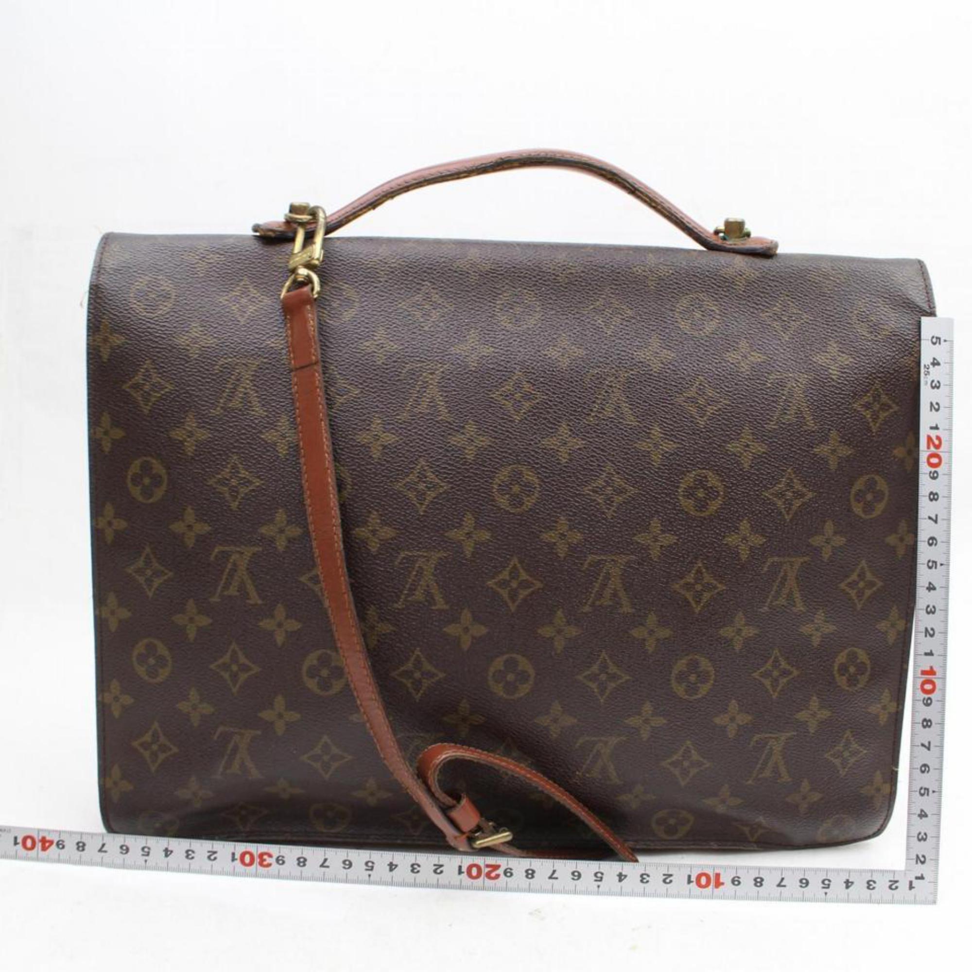 Louis Vuitton Porte  Conseiller Porte-documents Bandouliere 869924  Laptop Bag For Sale 1