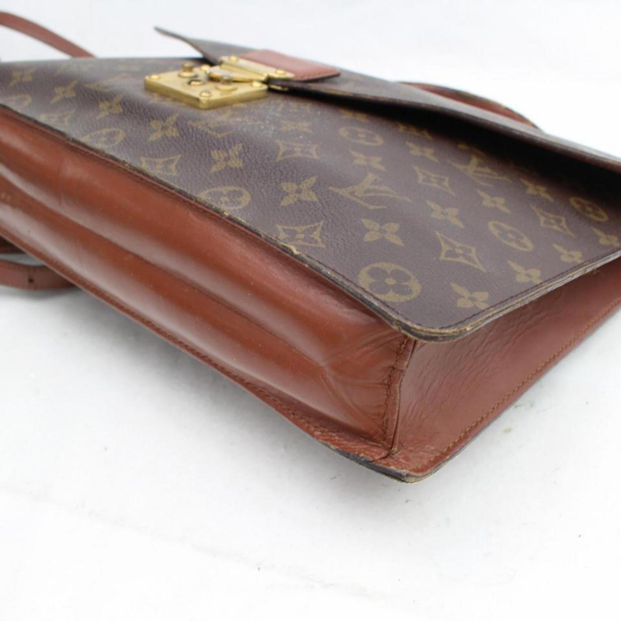 Louis Vuitton Porte  Conseiller Porte-documents Bandouliere 869924  Laptop Bag For Sale 2